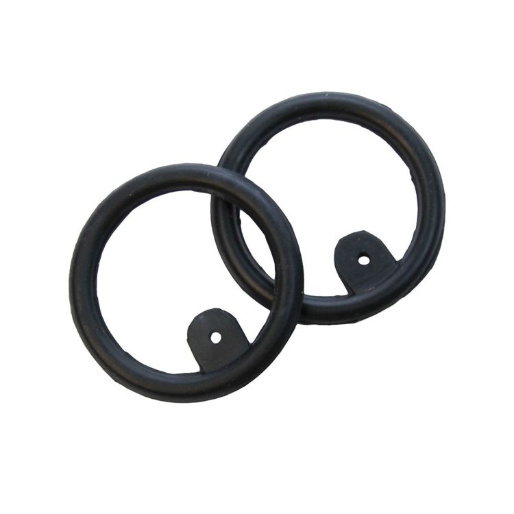 Shires Gomme Per Staffe Pavone - Protezioni In Gomma Per Staffe Da Equitazione, Coppia