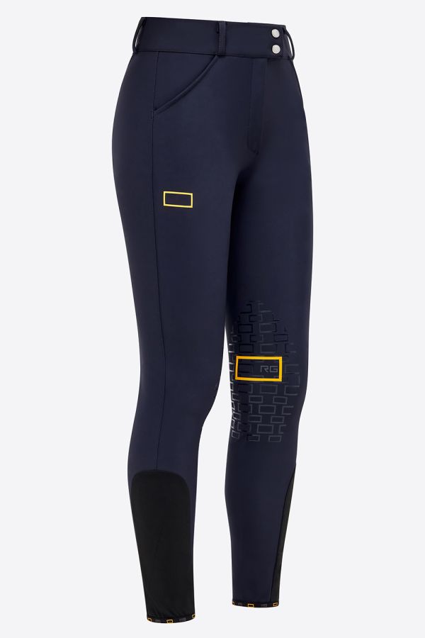 PANTALONI DA SALTO DONNA VITA ALTA KNEE-GRIP RG