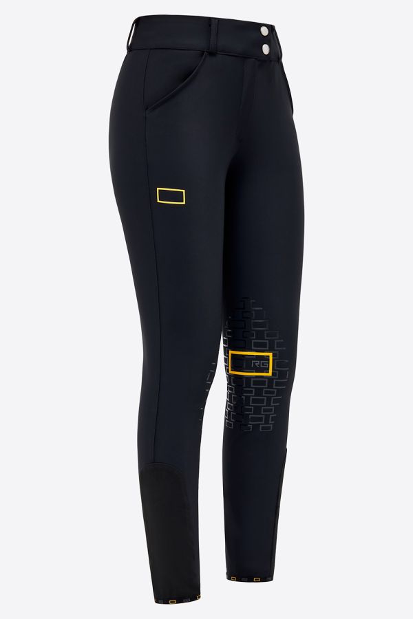 PANTALONI DA SALTO DONNA VITA ALTA KNEE-GRIP RG