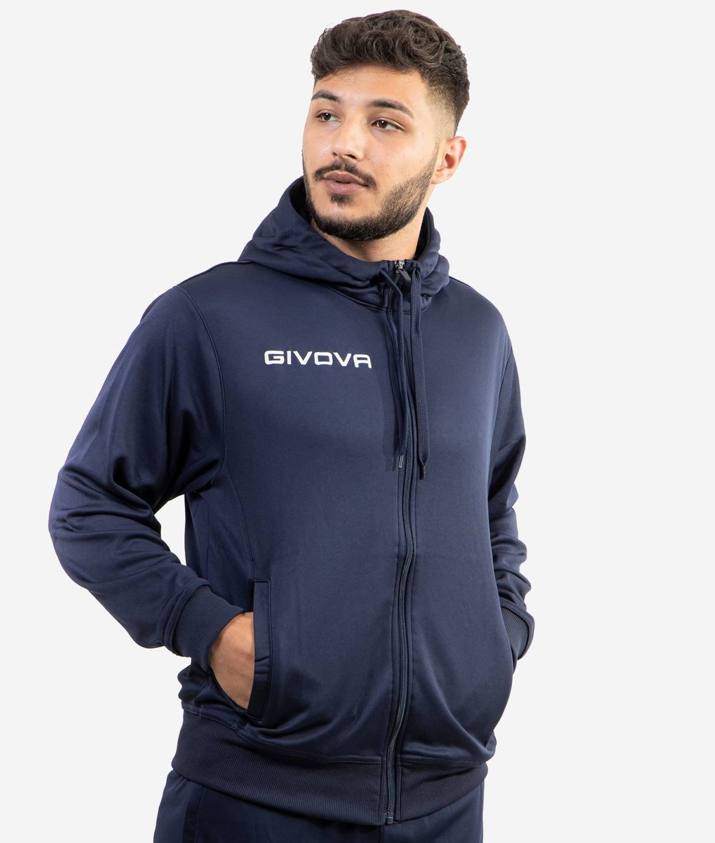 FELPA FULL ZIP 500 GIVOVA (UNISEX)