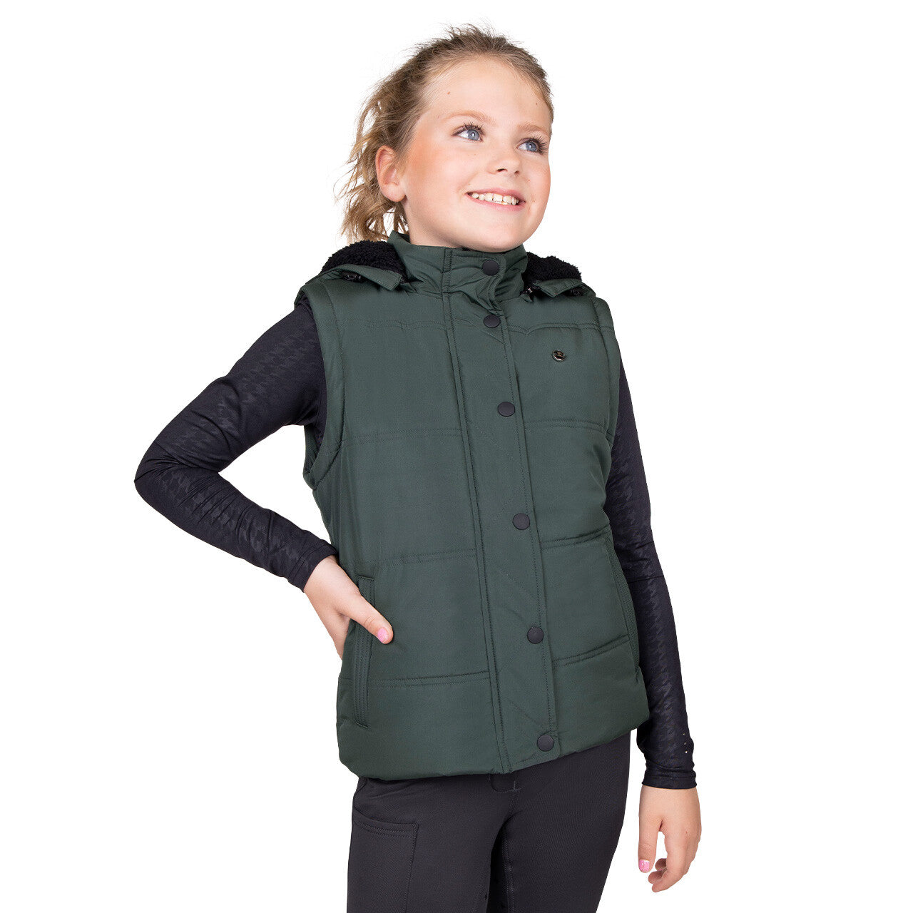 GIACCA INVERNALE BAMBINO/A CON MANICHE STACCABILI QHP