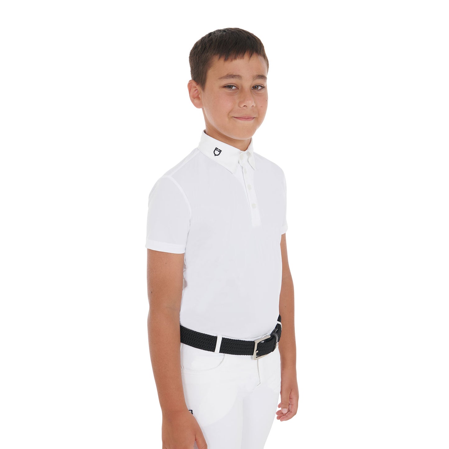 POLO BAMBINO SLIM FIT DA CONCORSO QUATTRO BOTTONI