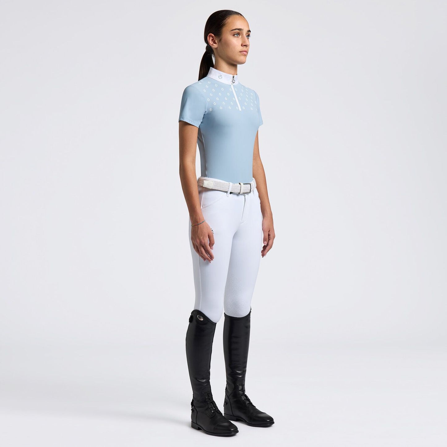 POLO DA COMPETIZIONE BAMBINA MULTILOGO CT SS2025