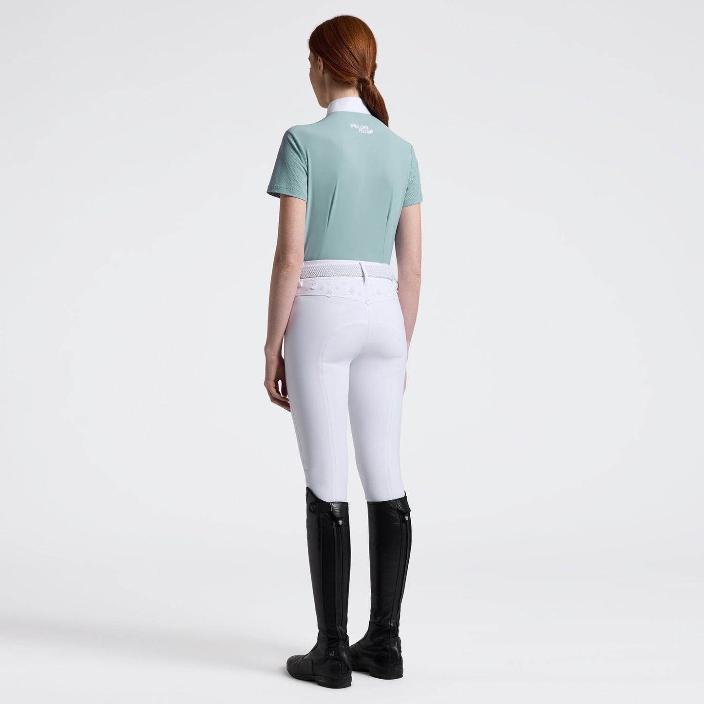 CAMICIA CT DA COMPETIZIONE DONNA IN JERSEY TECNICO E ZIP SS25