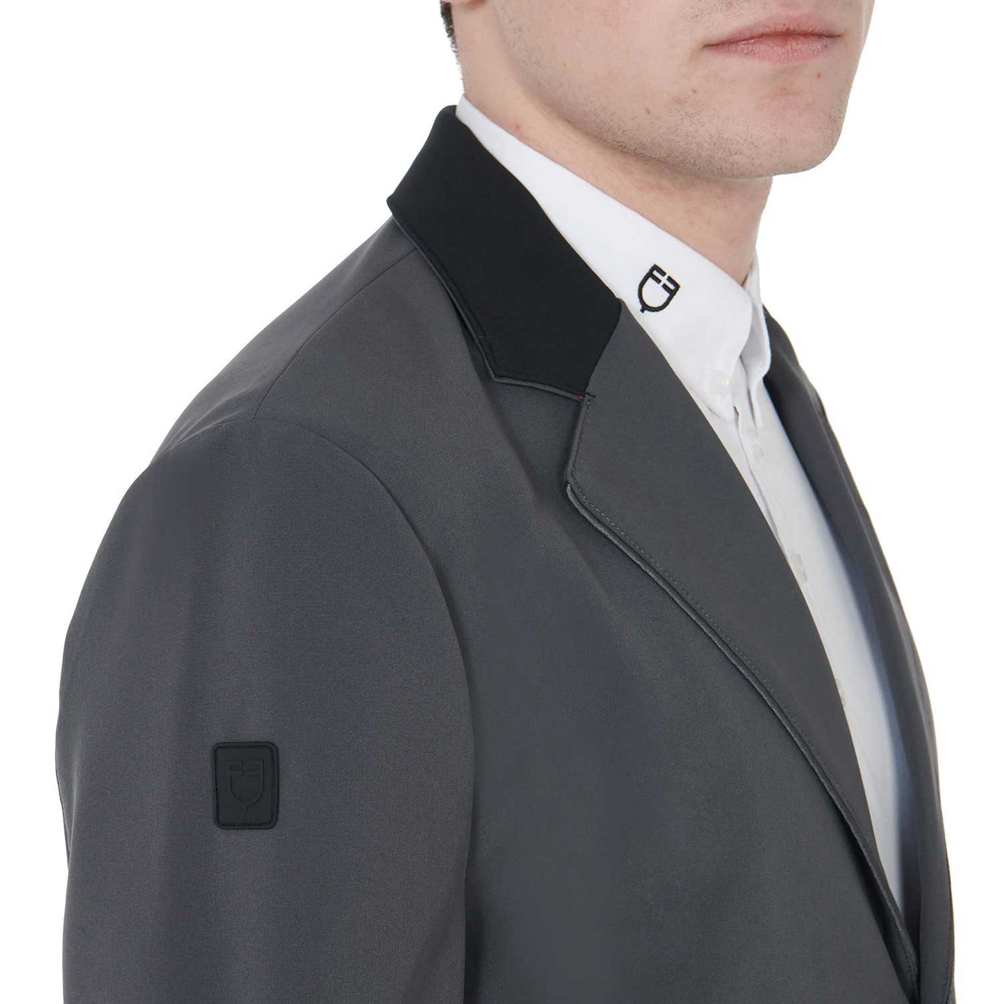 GIACCA DA CONCORSO UOMO EQUESTRO MODELLO ELEGANCE GRIGIA
