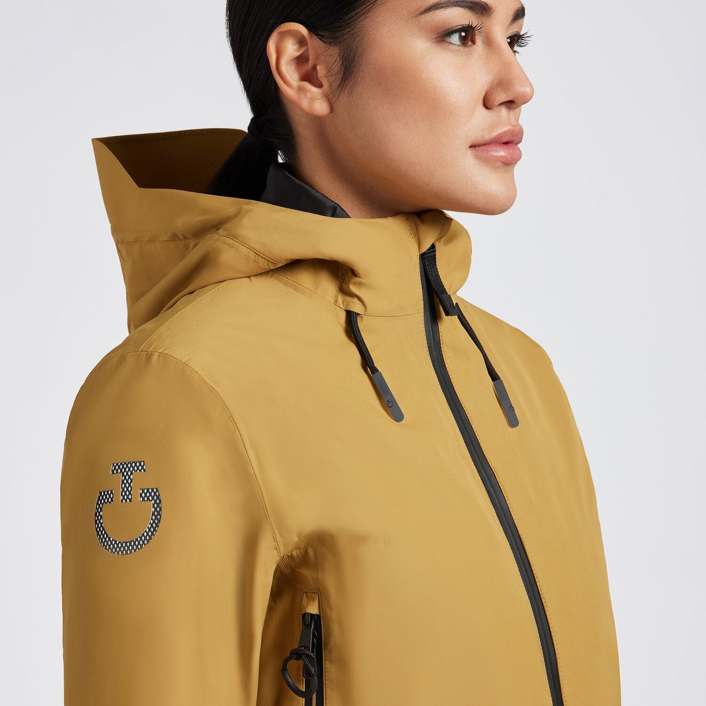 GIACCA REVOLUTION DA DONNA 3IN1 GIALLO OCRA CAVALLERIA TOSCANA