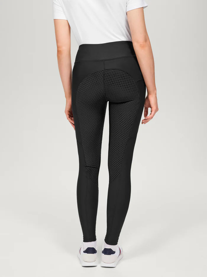 LEGGINGS DONNA FULL GRIP MODELLO DEVON NERO SS2025