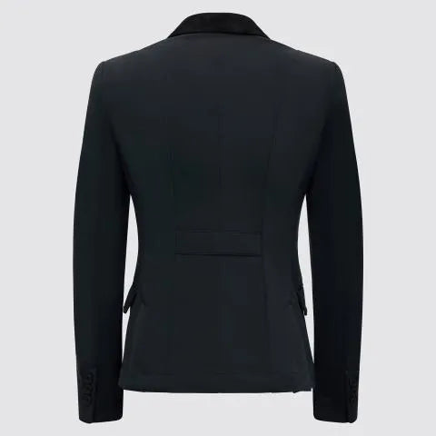 GIACCA DA COMPETIZIONE PER BAMBINA CAVALLERIA TOSCANA NERA (TG.14 ANNI)