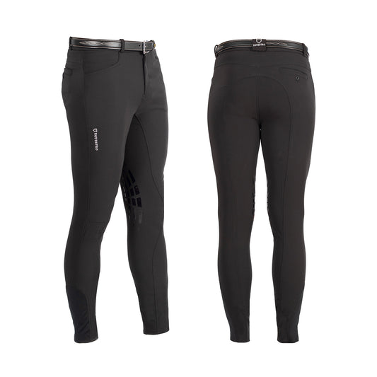 PANTALONI UOMO EQUESTRO MODELLO NESTOR IN TESSUTO TECNICO CON GRIP