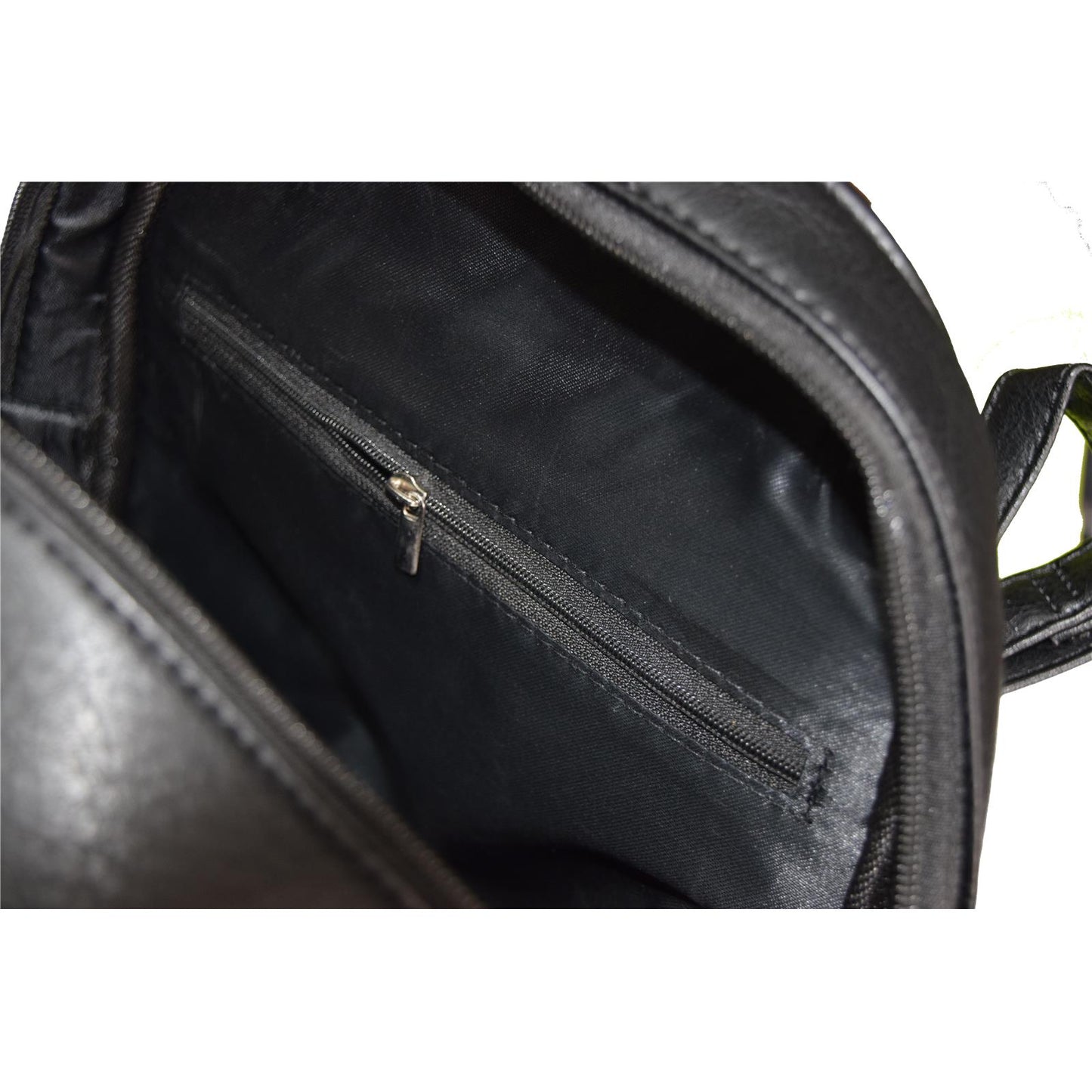 ZAINETTO DA PASSEGGIO IN PELLE NERO EQUITATUS