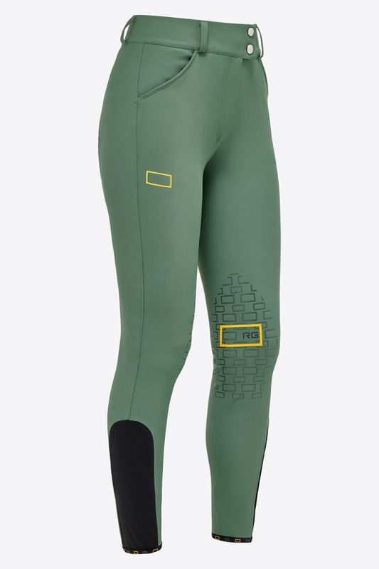 PANTALONI DA SALTO DONNA VITA ALTA KNEE-GRIP RG