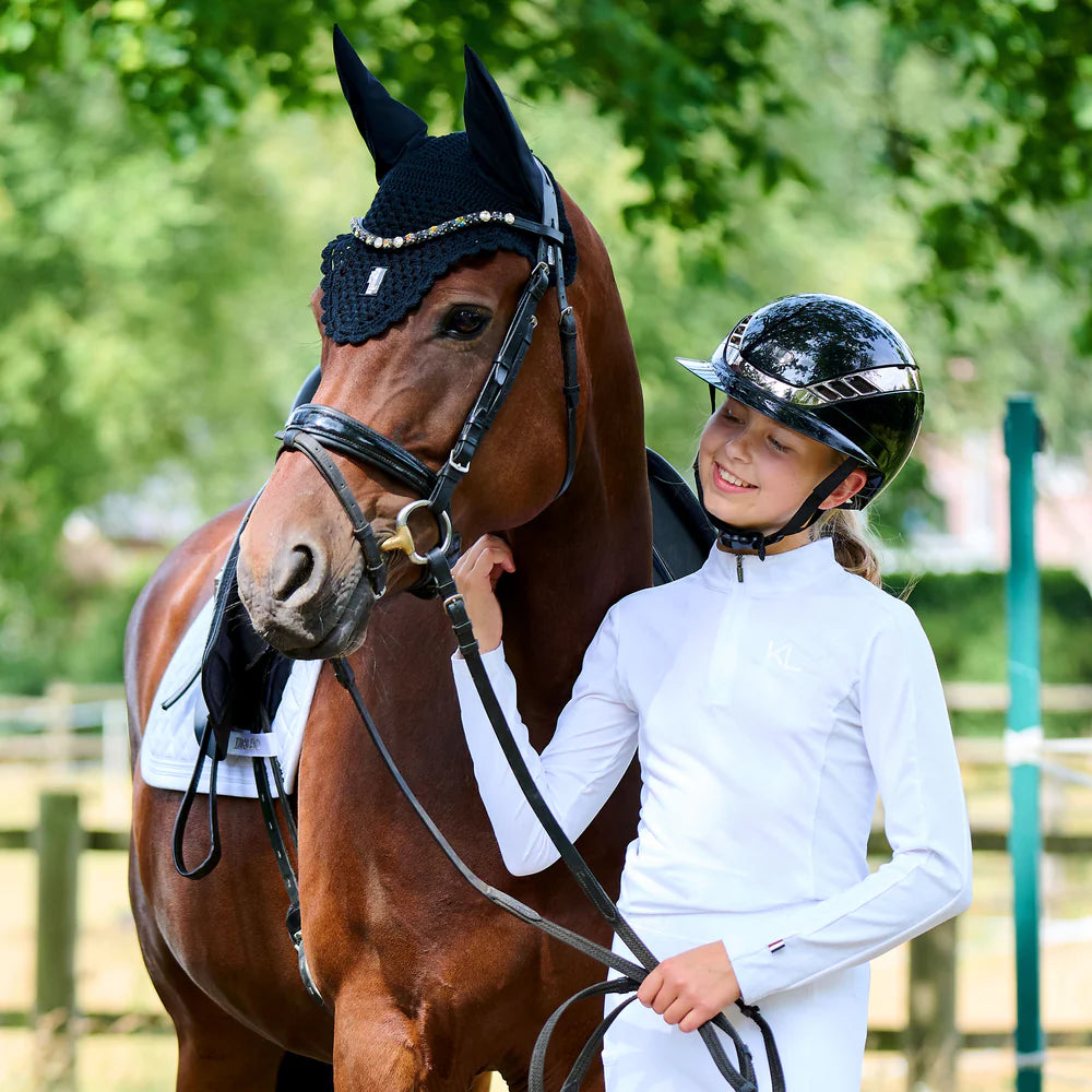 KLMELODY POLO DA COMPETIZIONE BAMBINA FW2025