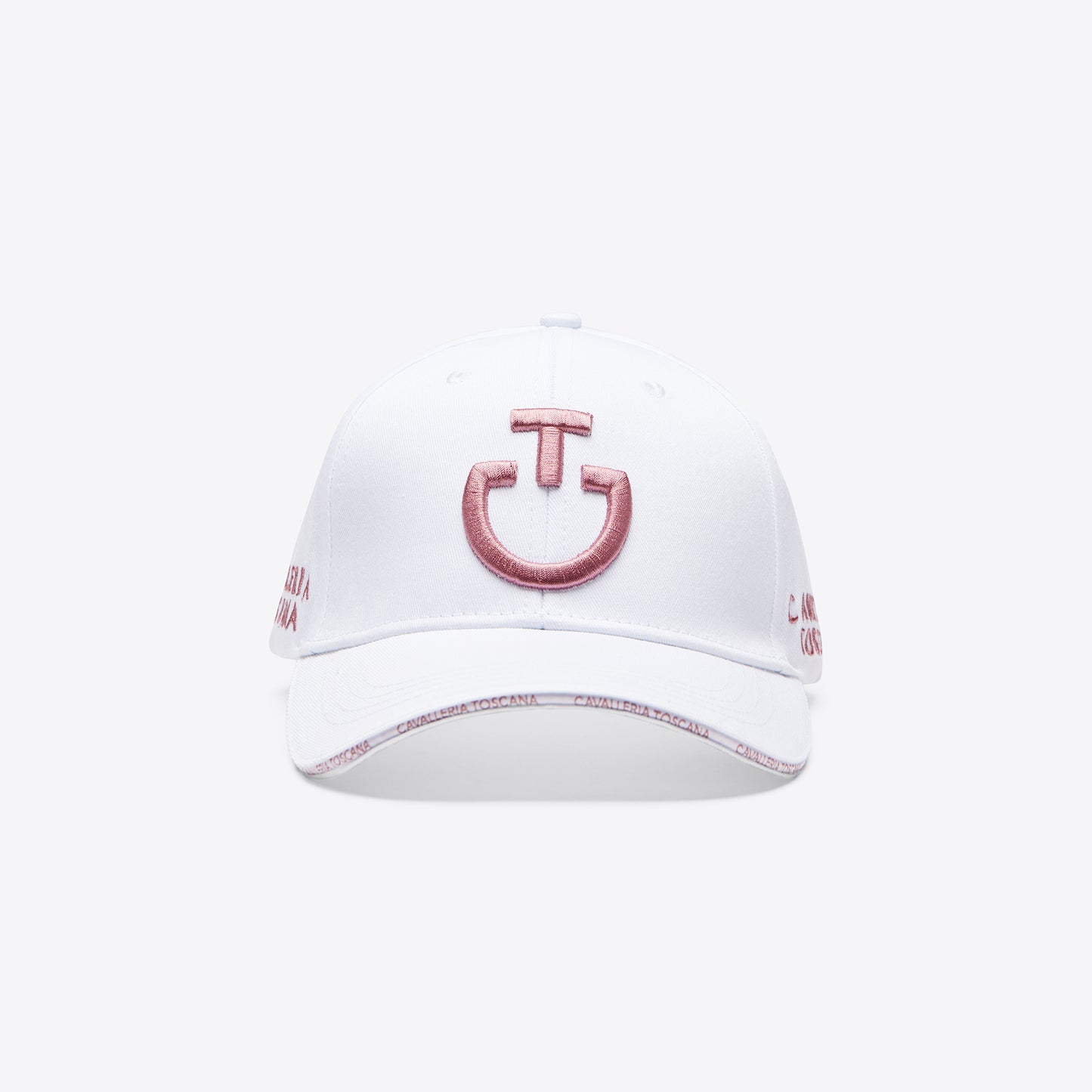 CAPPELLO IN COTONE CAVALLERIA TOSCANA CON LOGO RICAMATO FW2024