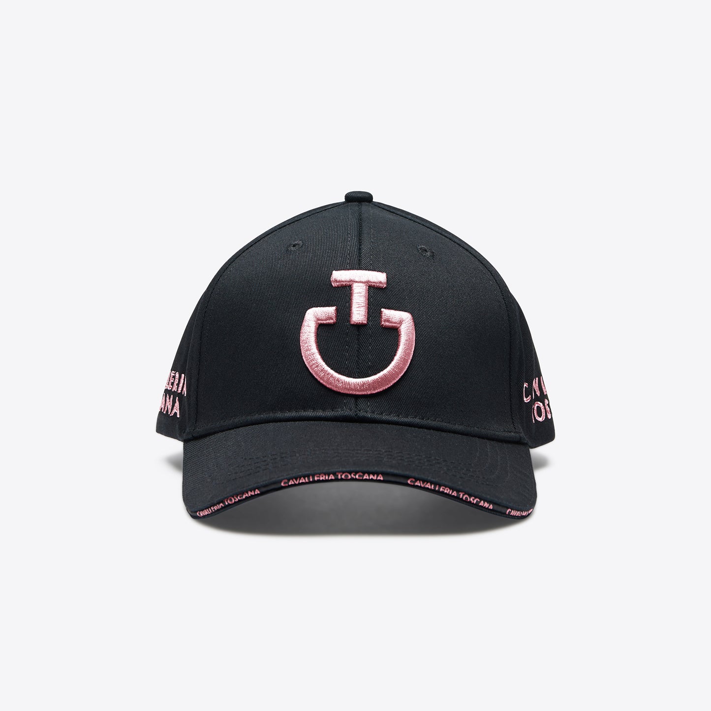 CAPPELLO IN COTONE CAVALLERIA TOSCANA CON LOGO RICAMATO FW2024