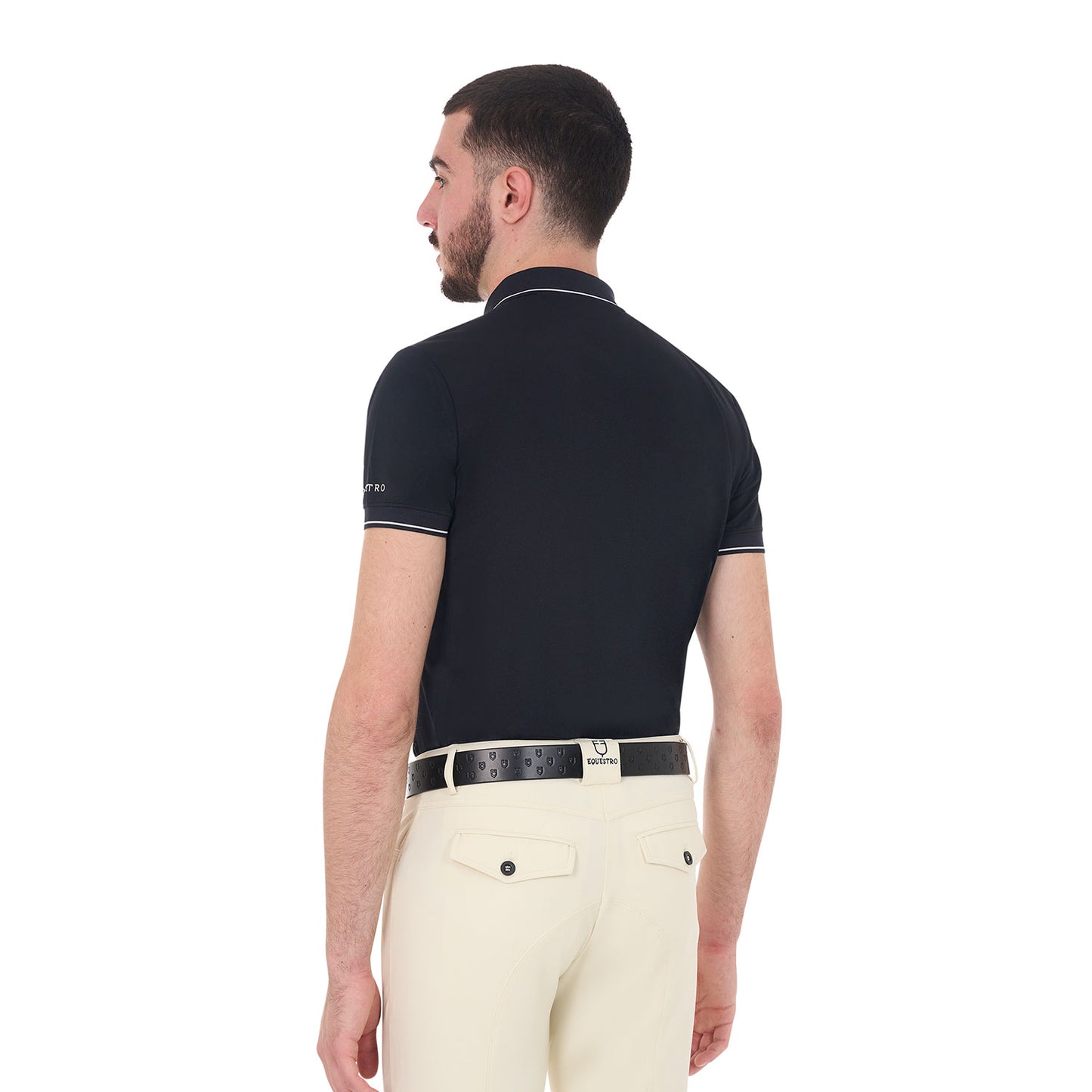 POLO DA UOMO CON DETTAGLI A CONTRASTO EQUESTRO S25