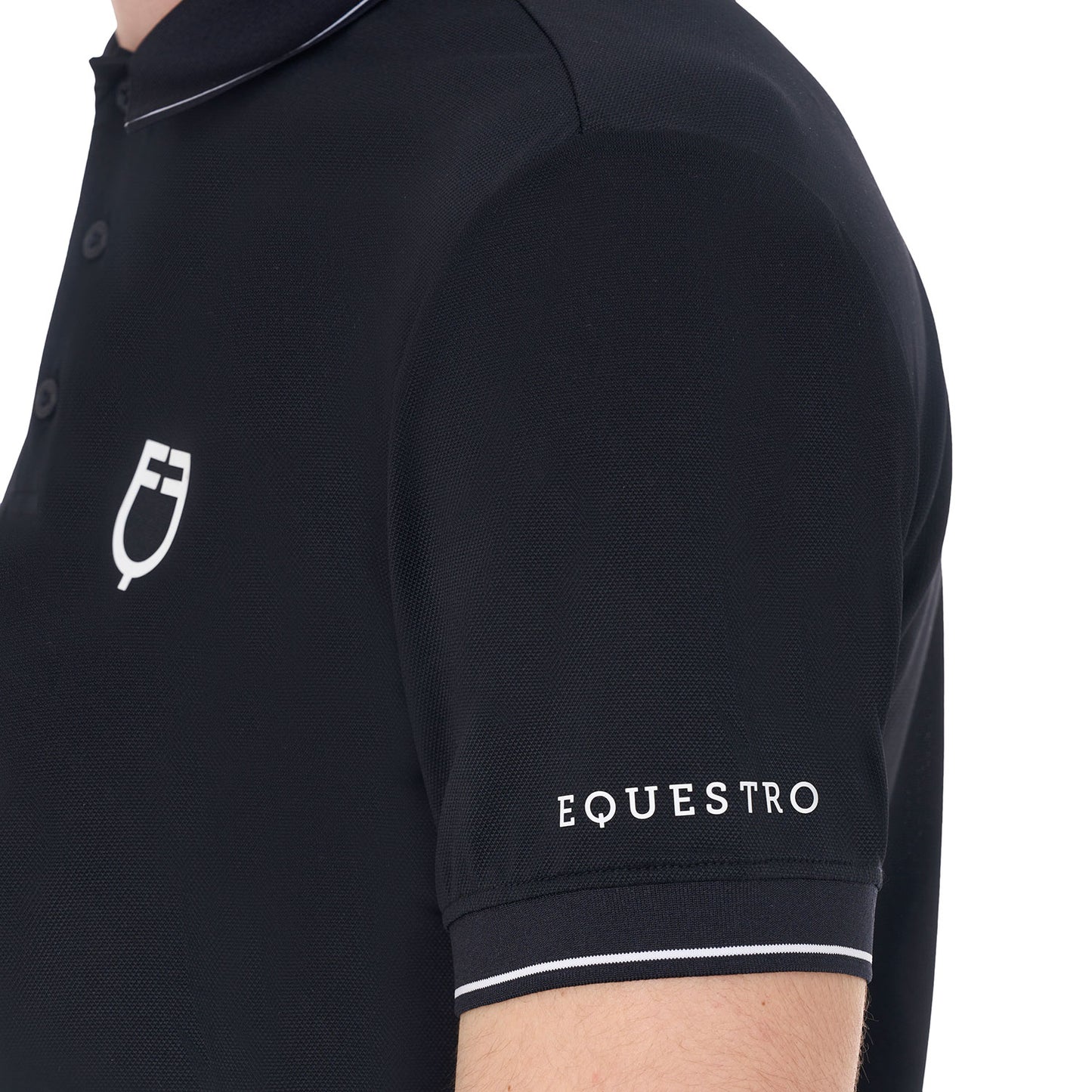 POLO DA UOMO CON DETTAGLI A CONTRASTO EQUESTRO S25