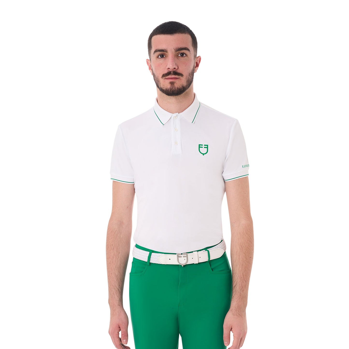 POLO DA UOMO CON DETTAGLI A CONTRASTO EQUESTRO S25