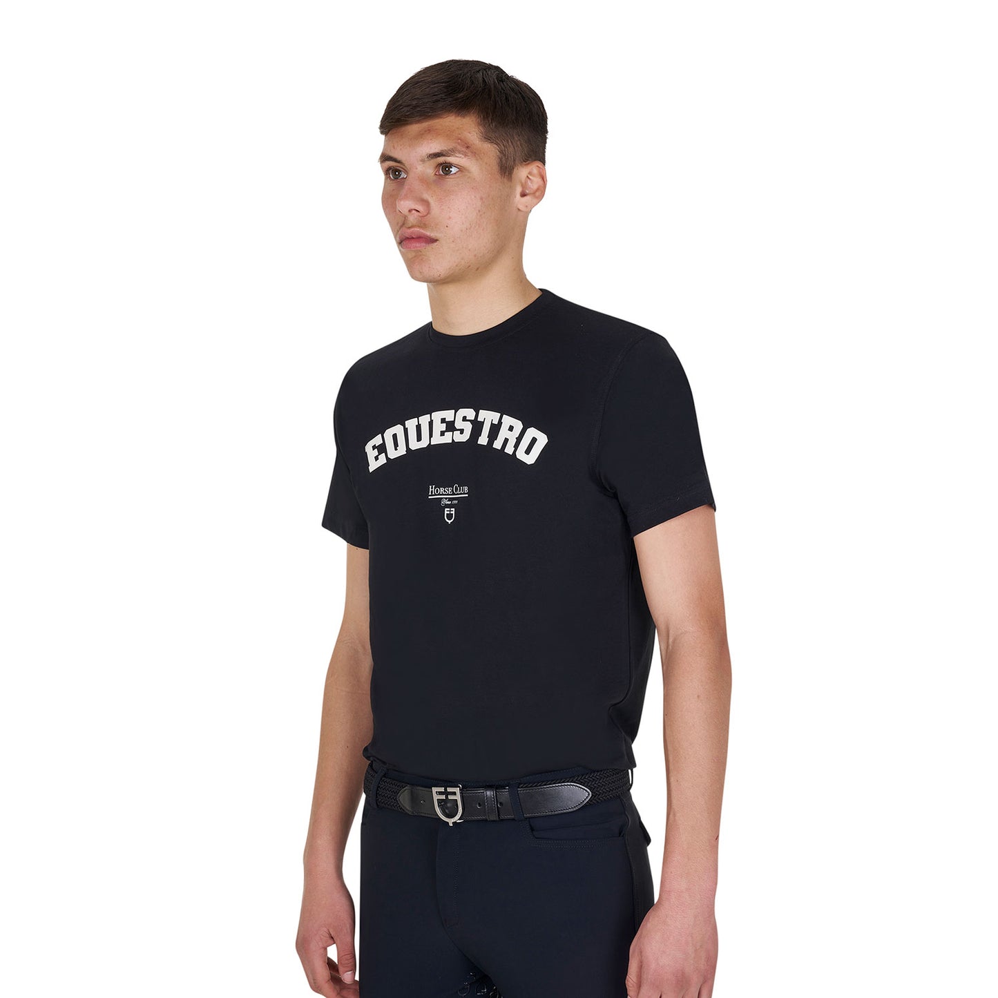 T-SHIRT UOMO MODELLO HORSE CLUB S2025