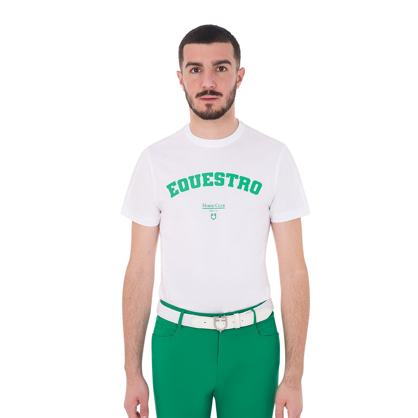 T-SHIRT UOMO MODELLO HORSE CLUB S2025