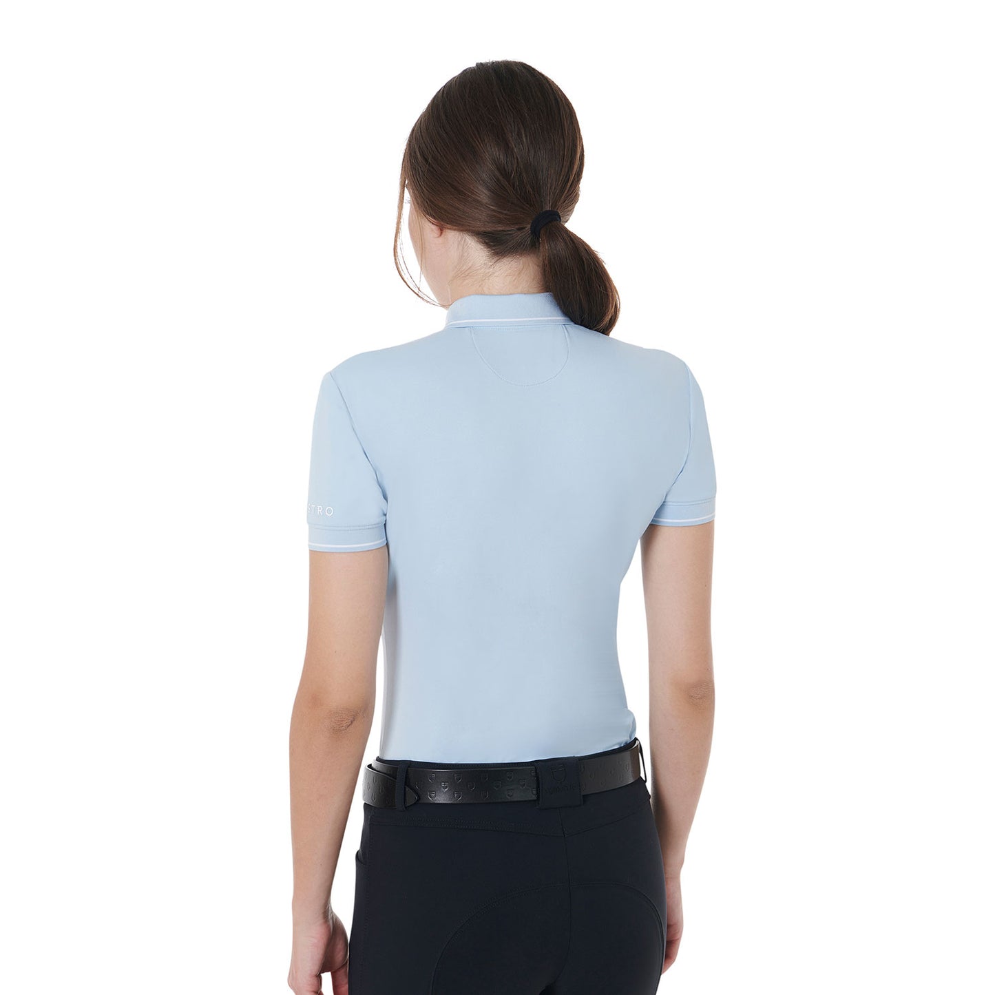 POLO DONNA SLIM FIT IN TESSUTO TRASPIRANTE