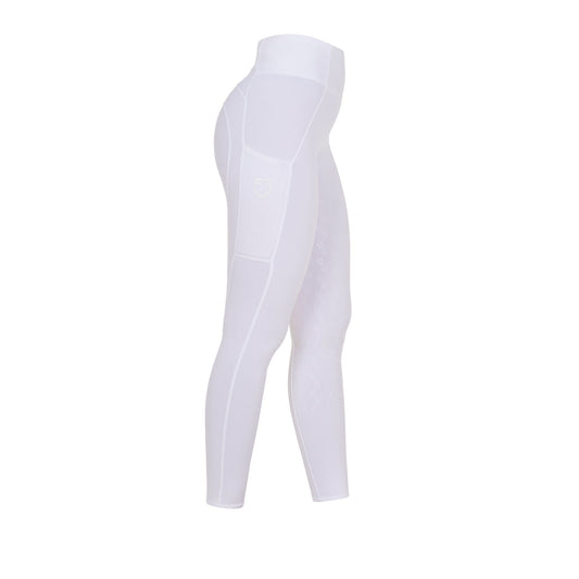 LEGGINGS DONNA SLIM FIT FULL GRIP BIANCO S2025