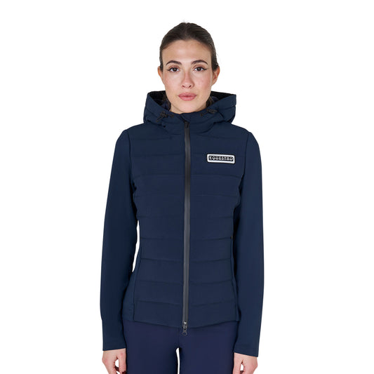PIUMINO DA DONNA MISTO TECNICO EQUESTRO