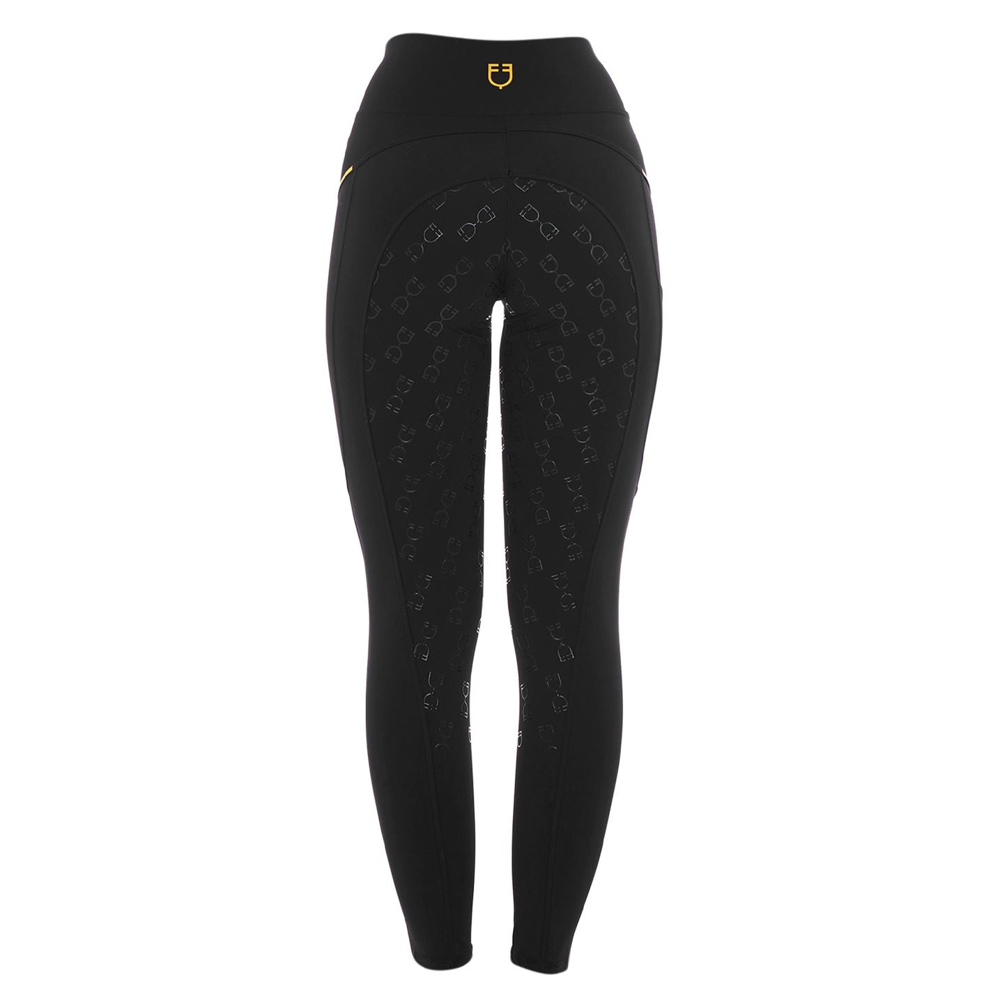 LEGGINGS DONNA SLIM FIT INSERTI MICRO MESH EQUESTRO