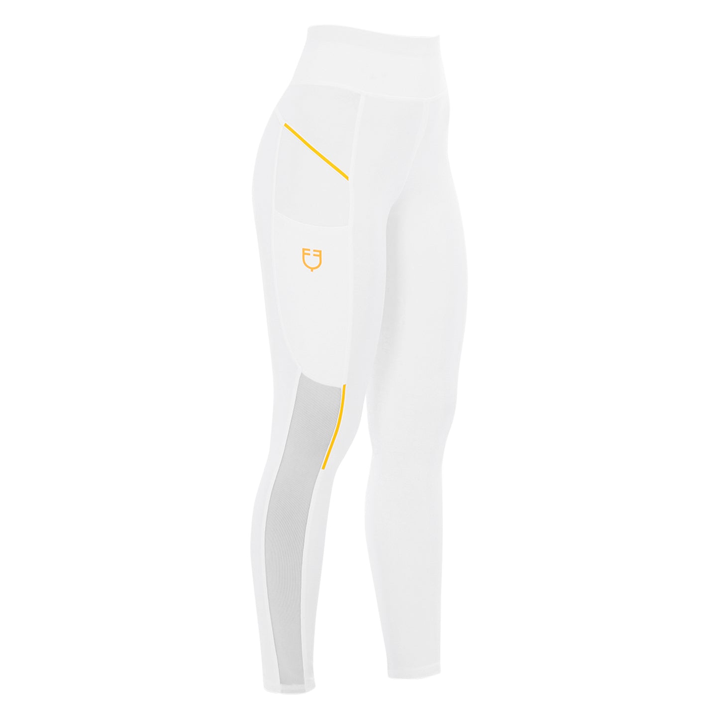 LEGGINGS DONNA SLIM FIT INSERTI MICRO MESH EQUESTRO