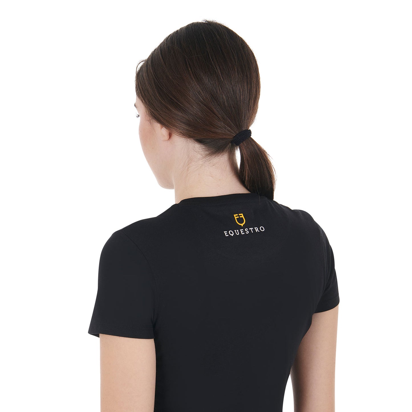T-SHIRT DA DONNA IN COTONE WILD & FREE EQUESTRO