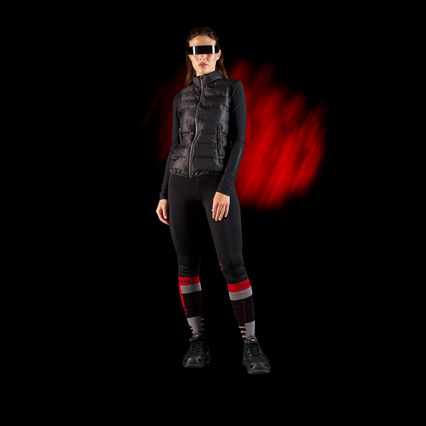 SMANICATO DONNA EQUESTRO RIDERTECHNOLOGY CUCITURE TERMOSALDATE