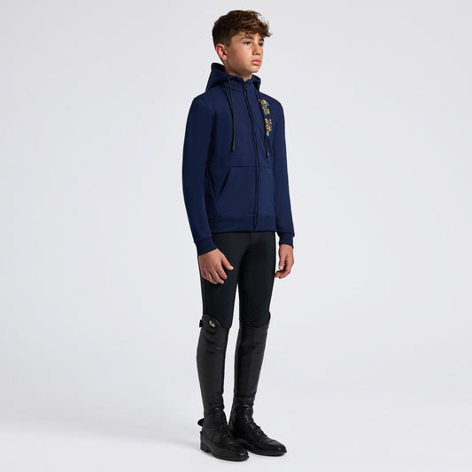 FELPA BAMBINO CT LOGO RICAMATO SS25