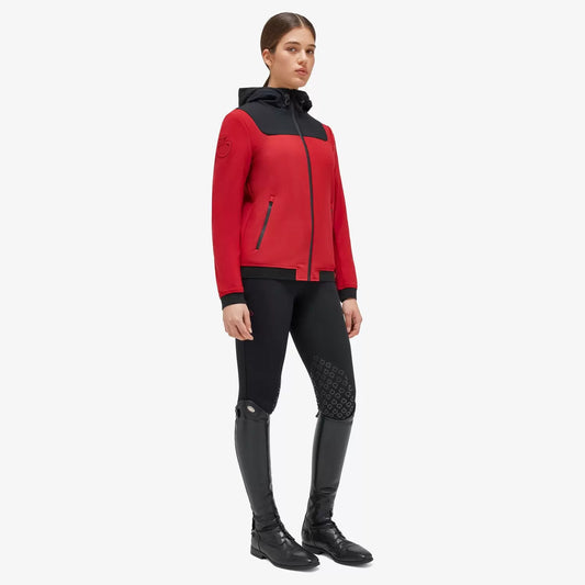SOFTSHELL CON CAPPUCCIO DA DONNA CAVALLERIA TOSCANA