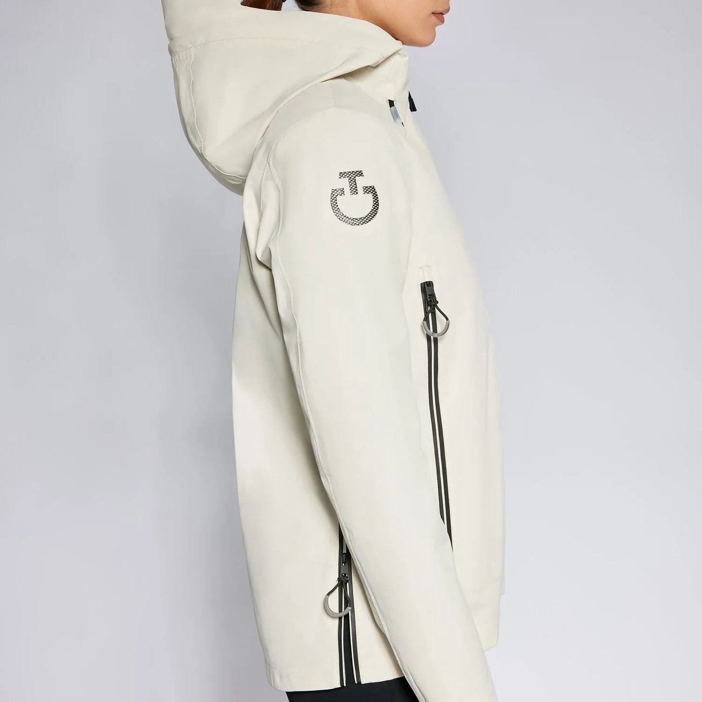 GIACCA REVOLUTION DA DONNA 3IN1 GRIGIO CHIARO CAVALLERIA TOSCANA