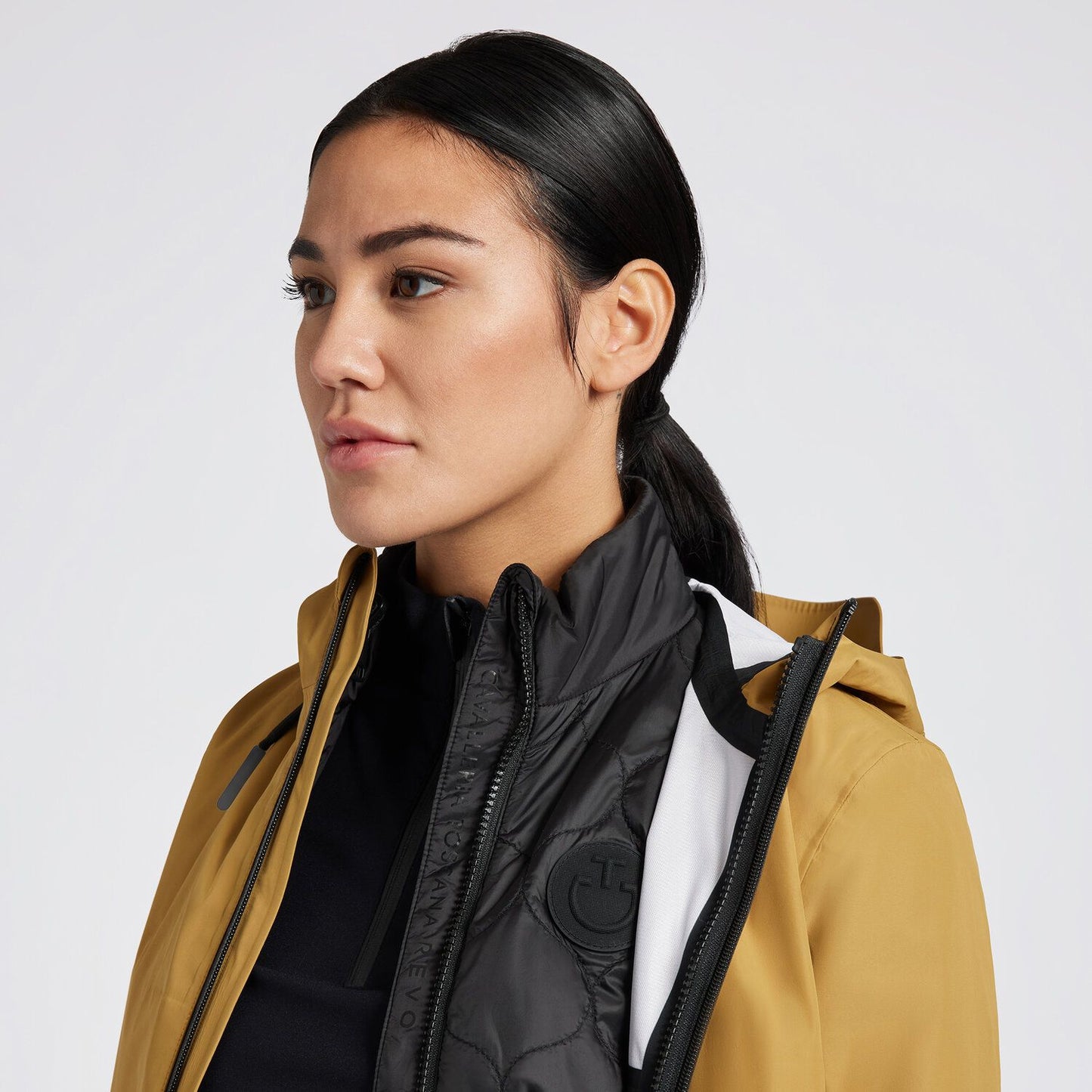 GIACCA REVOLUTION DA DONNA 3IN1 GIALLO OCRA CAVALLERIA TOSCANA