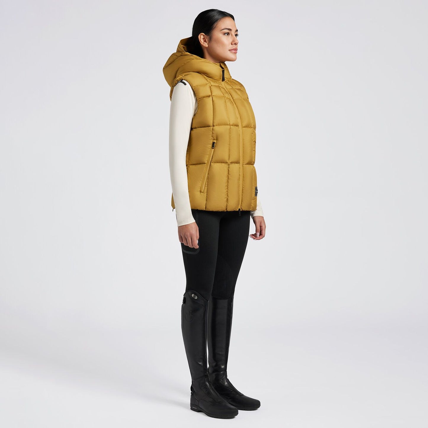 GILET DONNA IMBOTTITURA IN PIUMA CAVALLERIA TOSCANA