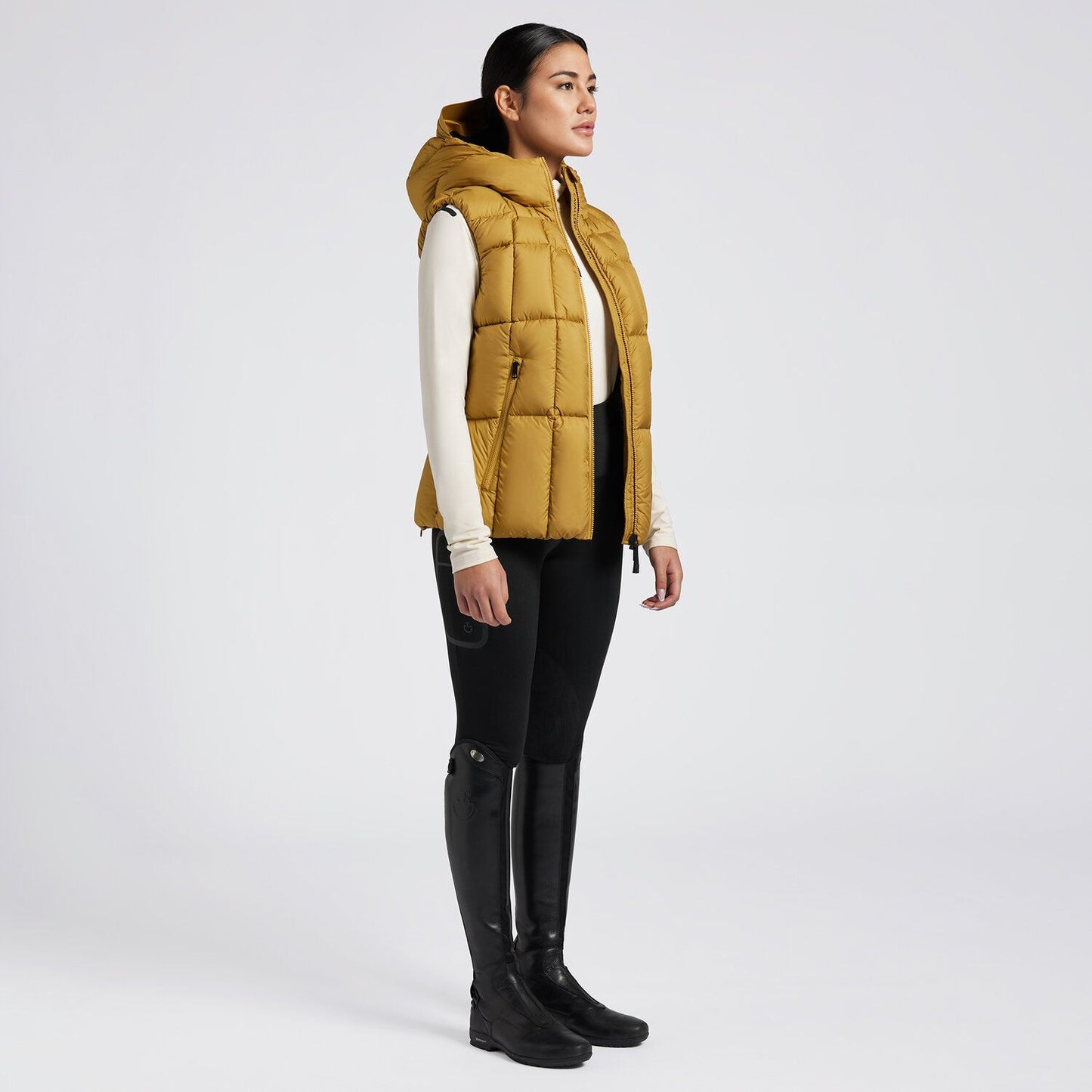 GILET DONNA IMBOTTITURA IN PIUMA CAVALLERIA TOSCANA