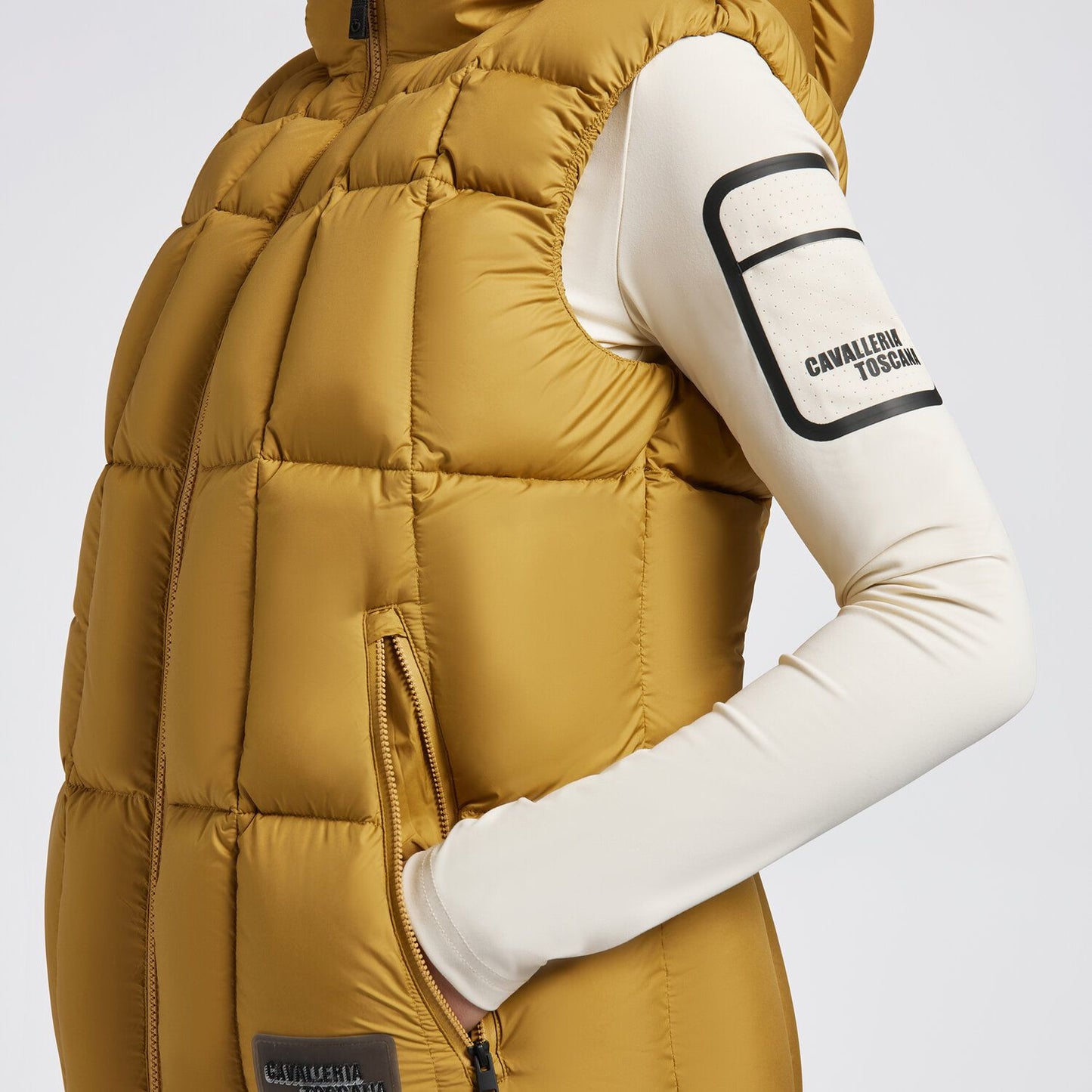 GILET DONNA IMBOTTITURA IN PIUMA CAVALLERIA TOSCANA