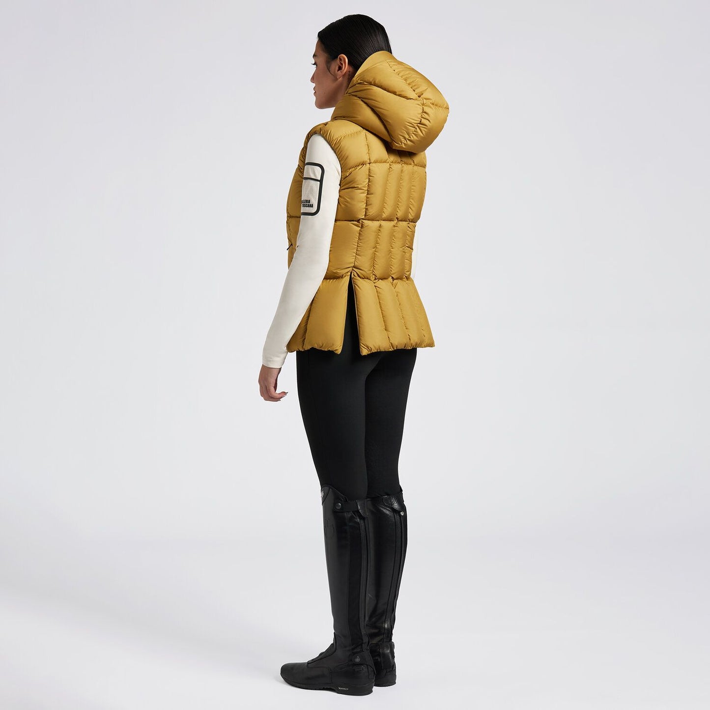 GILET DONNA IMBOTTITURA IN PIUMA CAVALLERIA TOSCANA