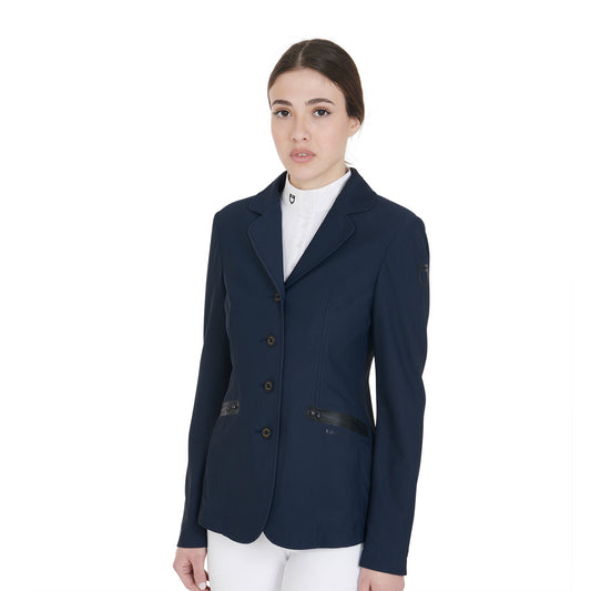 GIACCA DONNA DA CONCORSO EQUESTRO QUATTRO BOTTONI TRAFORATA