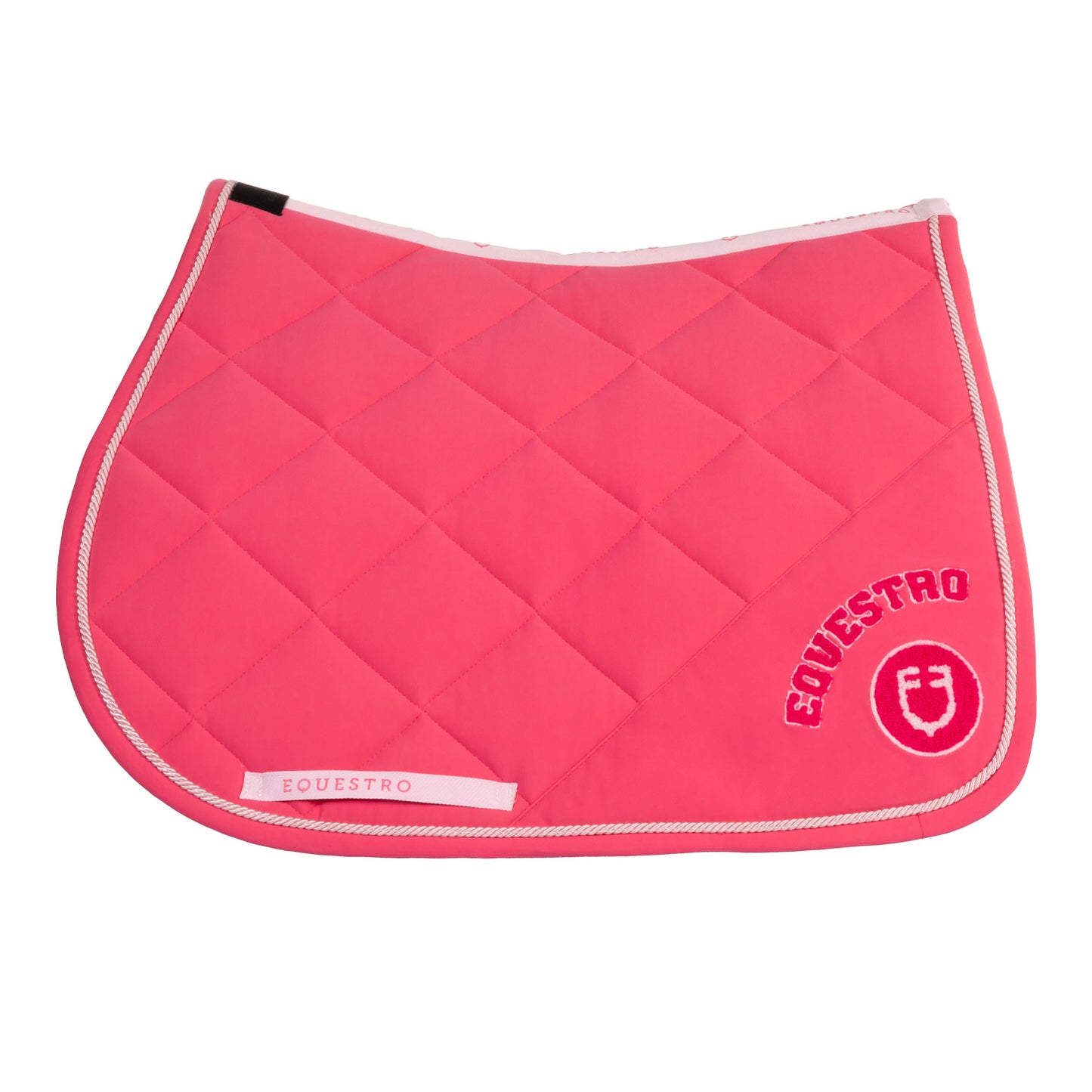 SET SOTTOSELLA + CUFFIETTA EQUESTRO COLLEGE FUCSIA/ROSA S2025