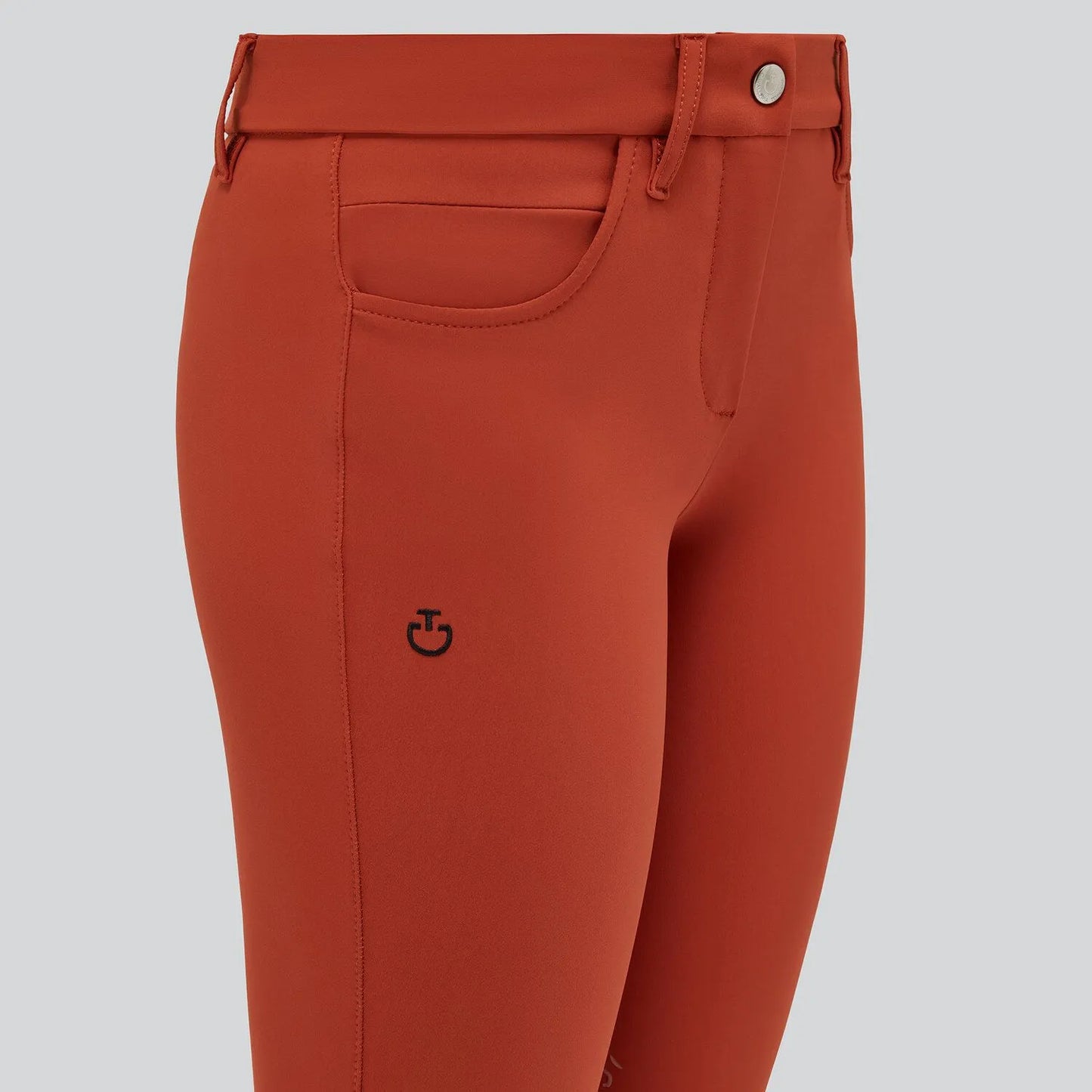 PANTALONI DA BAMBINA JUMPING GRIP AL GINOCCHIO CT SPRING 2024