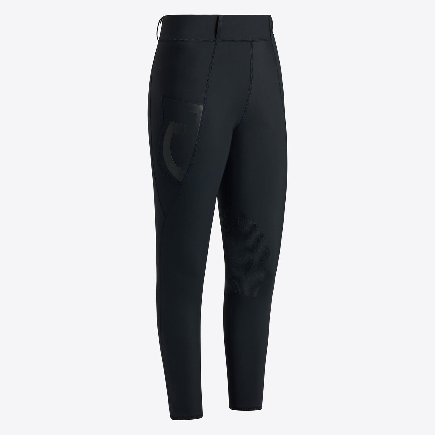 PANTA-LEGGINGS CAVALLERIA TOSCANA DA DONNA JUMPING GRIP AL GINOCCHIO BLU NAVY FW2024