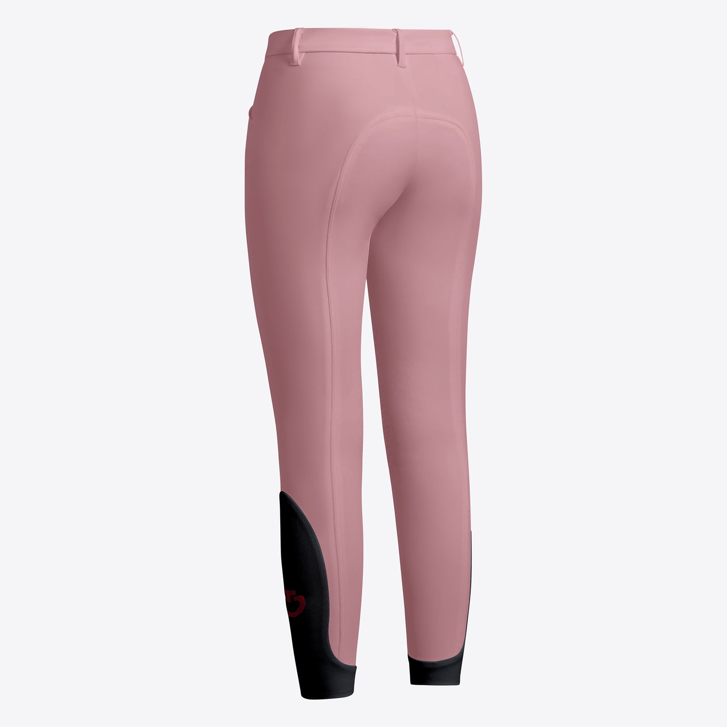 PANTALONI CAVALLERIA TOSCANA DA BAMBINA JUMPING GRIP AL GINOCCHIO ROSA FW2024