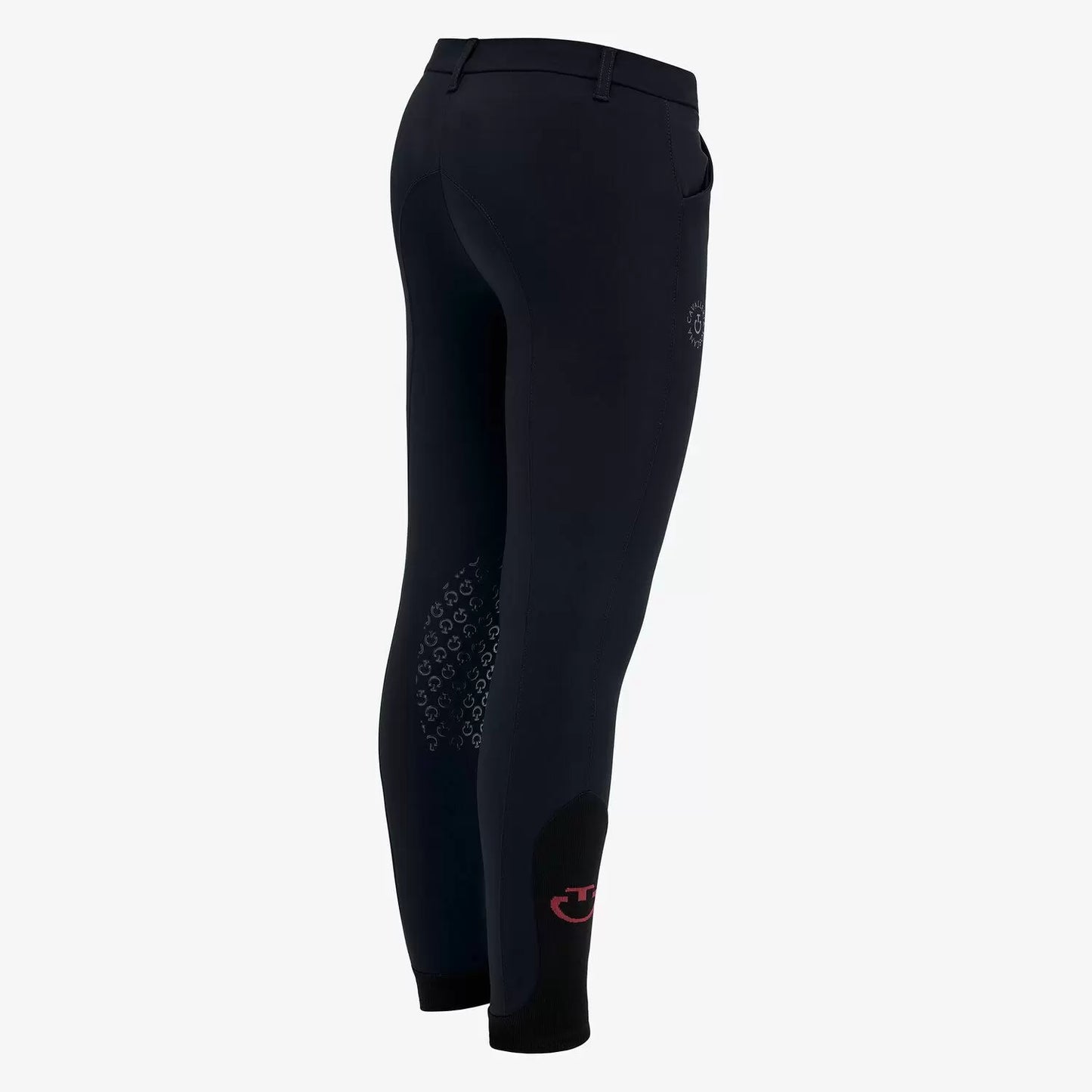 PANTALONI BAMBINO/A DA EQUITAZIONE IN TESSUTO BI-STRETCH