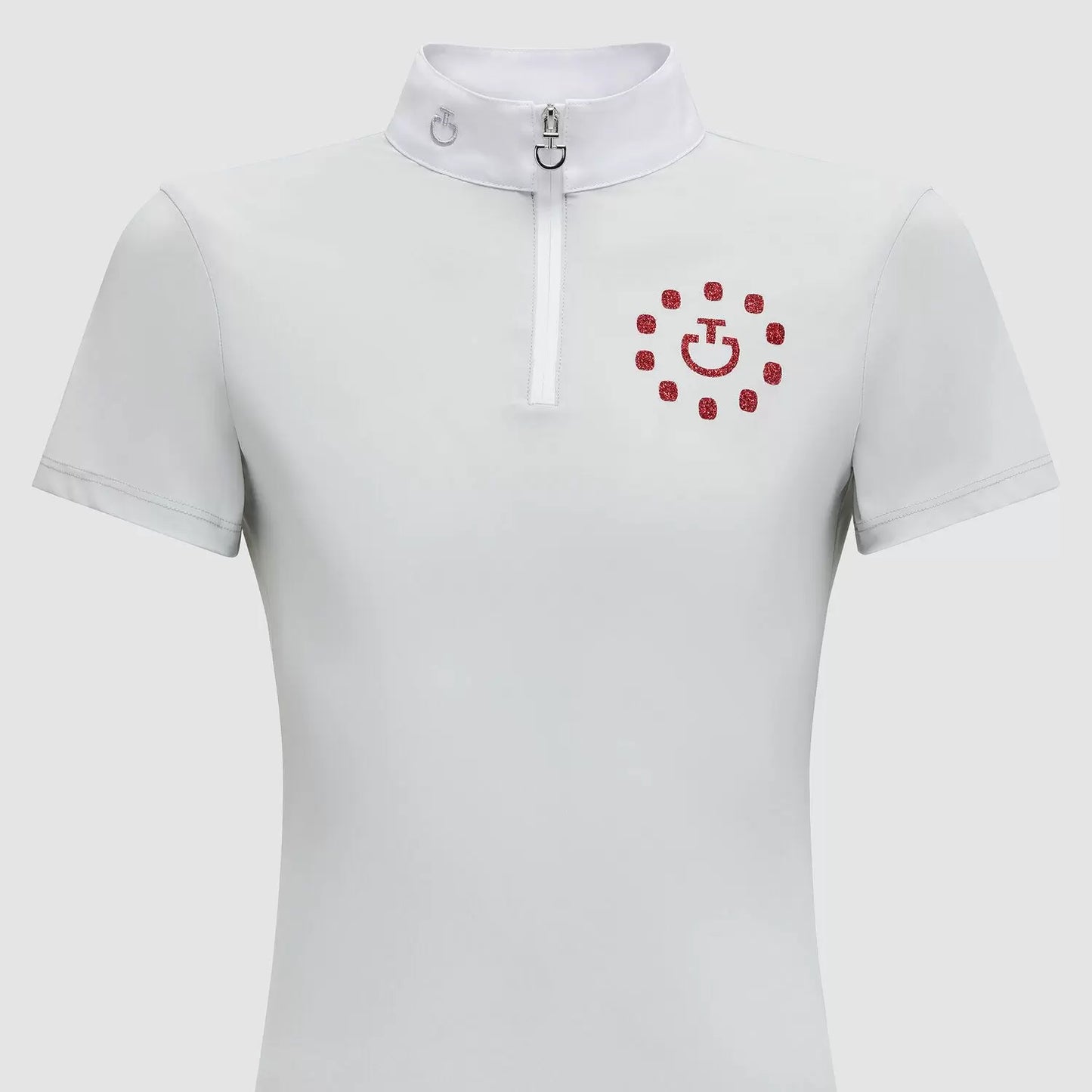 POLO CON ZIP DA COMPETIZIONE BAMBINA