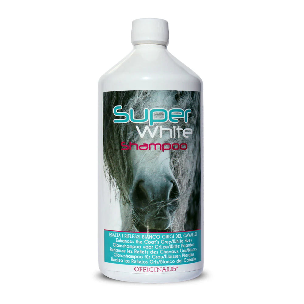 SHAMPOO SUPER WHITE PER CAVALLI GRIGI (1 LT)