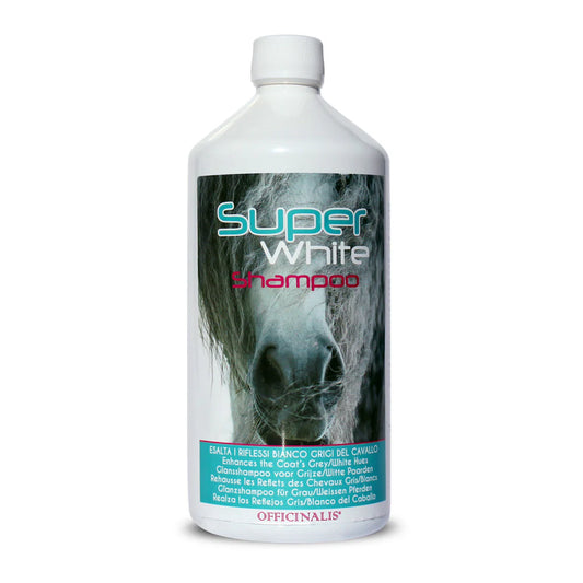 SHAMPOO SUPER WHITE PER CAVALLI GRIGI (1 LT)
