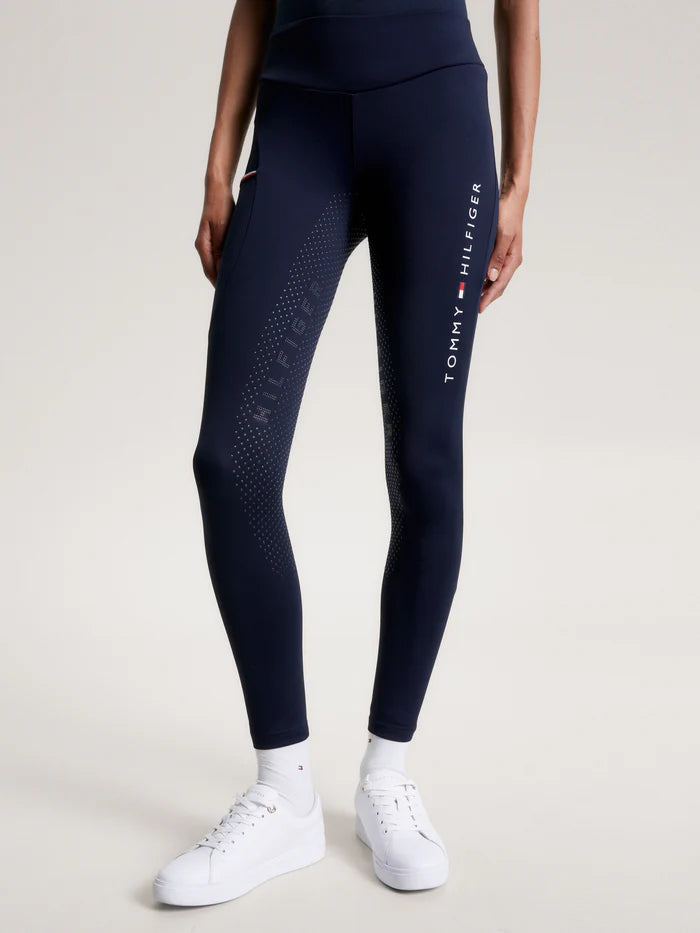 LEGGINGS DONNA FULL GRIP 4 STAGIONI MODELLO ELMIRA BLU NAVY SS2025