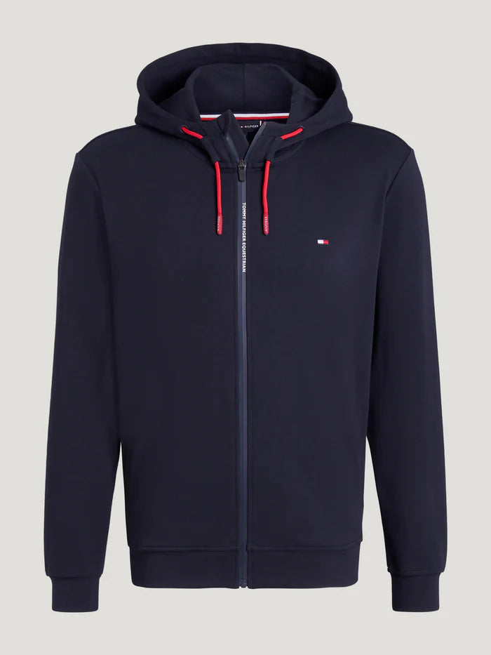 FELPA CON CAPPUCCIO E ZIP UOMO MODELLO GLENN SS2025