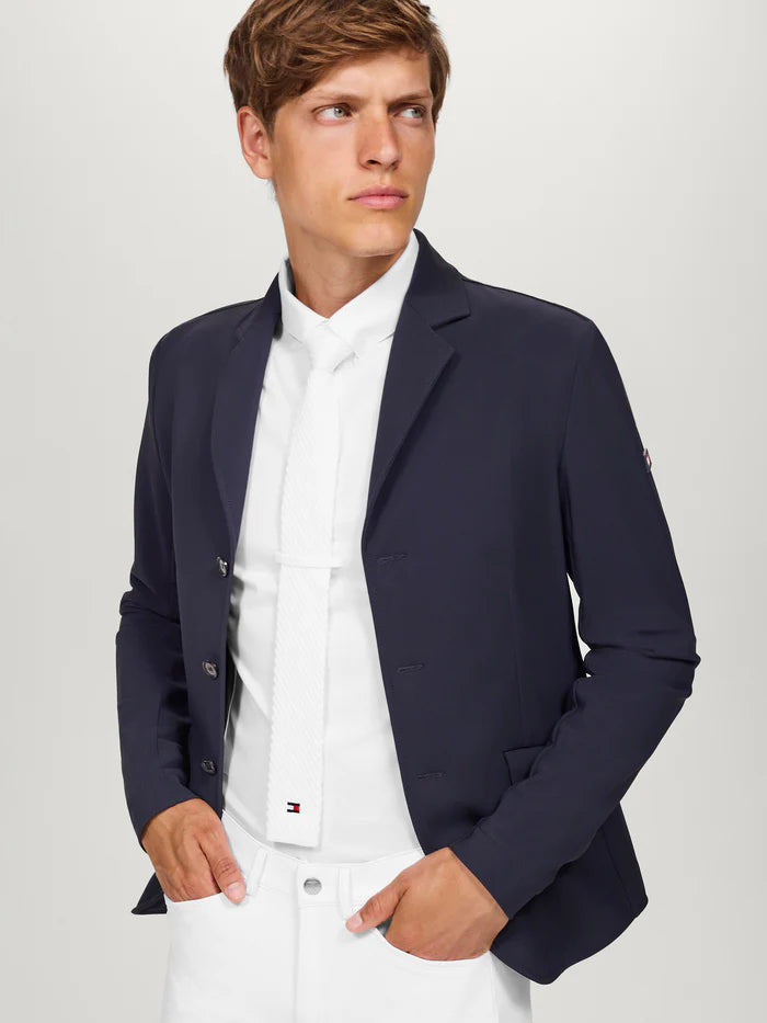 CRAVATTA MODELLO ADAM LAVORATA A MAGLIA CON ZIP SS2025